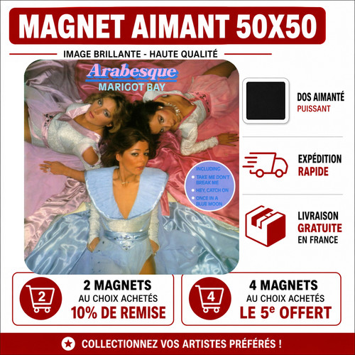 Magnet arabesque marigot - magnet,