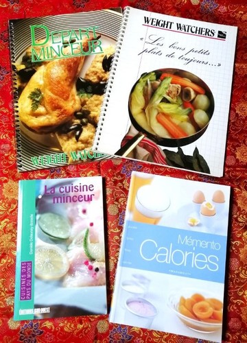 Lot livres weight watchers - 4,