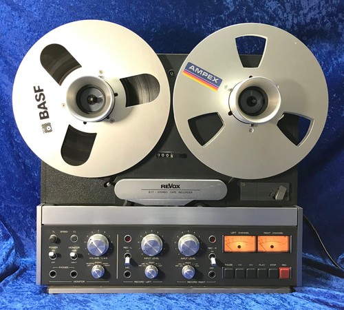 Magnétophone bande revox - magnétophone, à