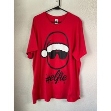 Zumba Wear XL/XXL Red Elfie Graphic T-Shirt Women's Activewear Top