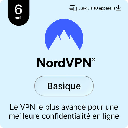 Nordvpn basique mois - nordvpn, 10