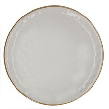 Assiette À Pizza Gris Perle