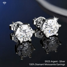 Boucles d'oreilles Diamant