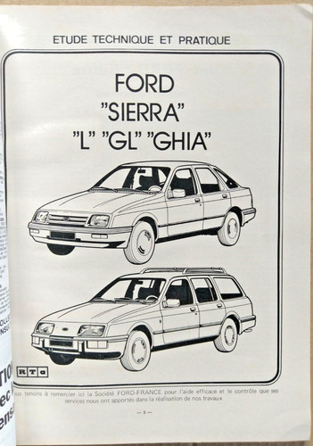 Revue technique ford sierra - revue,