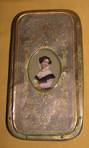 Etui cigares carnet ancien