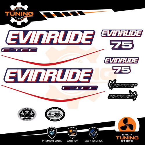 Kit autocollants pour moteur - pour,