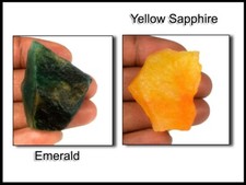 Saphir jaune de Madagascar