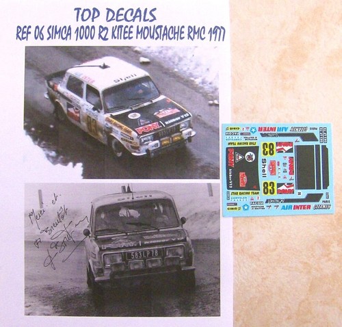 Simca 1000 rallye - 1000, kitee
