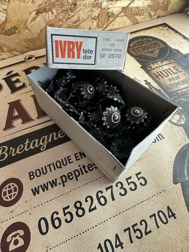 Boîte 125 anciens clous - 125,