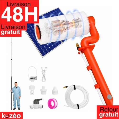 Brosse télescopique toiture - brosse,