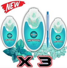 Crush Beads Menthol Capsule Smooth   (3 PACKS)