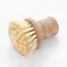 ® Brosse à Vaisselle en Bois de hêtre & Poils en Fibre Naturelle | Made in Ge...