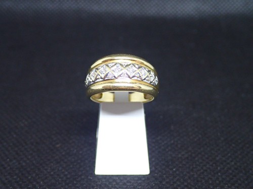 Bague jonc or jaune - bague, en
