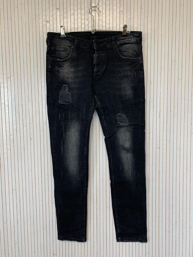 Jean slim noir effet - slim,