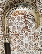 Canne de marche pommeau en