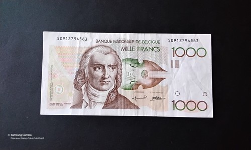 Billet banque 1000fr - de,