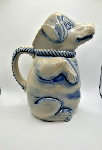 Pichet cochon grès - pichet,
