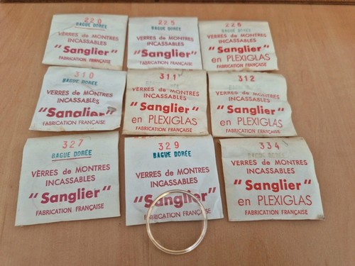 Lot verres plexi - 9,