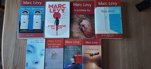 Lot livres marc levy - 8, bon