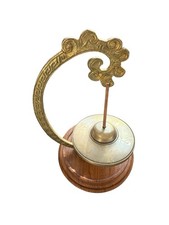 Vintage Tibetan Buddhist Brass Tingsha Gong Chime Prayer Mantra Meditation