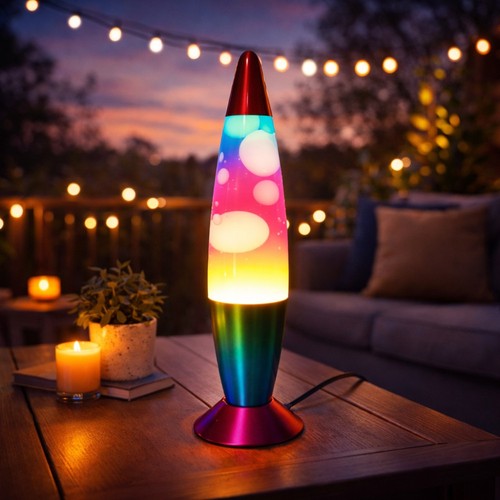 Lampe lave rainbow cm - rainbow, 41