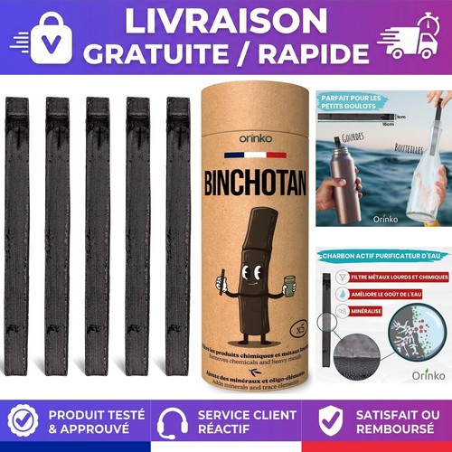Charbon actif binchotan orinko - binchotan,