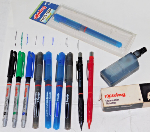 Lot stylo rotring encre - rotring,