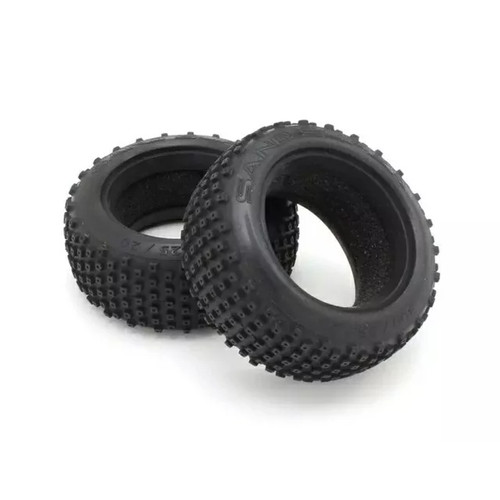 Pneus kyosho front block - front,