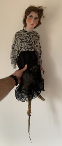 Rare automate ancienne poupée - rare,