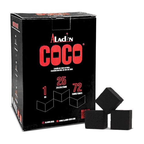 Charbon chicha naturel coco - à,