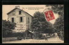 Old postcard La Varenne-St-Hilaire, L ́Avenue du Bac 1912 