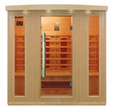 Cabine Infrarouge 175x120x190 Cm En Bois De Hemlock Canadien