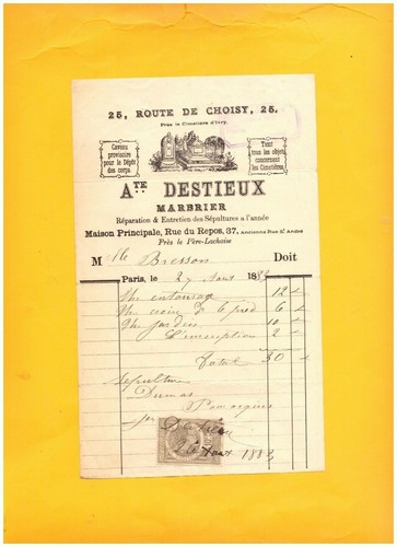 Paris marbrier - xx°),