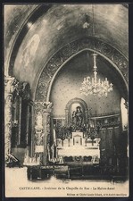 CPA Castellane, Intérieur de