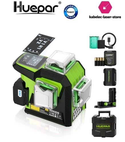 Niveau laser huepar vert - niveau, 3d