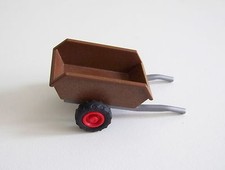 PLAYMOBIL (T1133) FARM & EQUESTRIAN - Wheelbarrow handcart peasant & healer