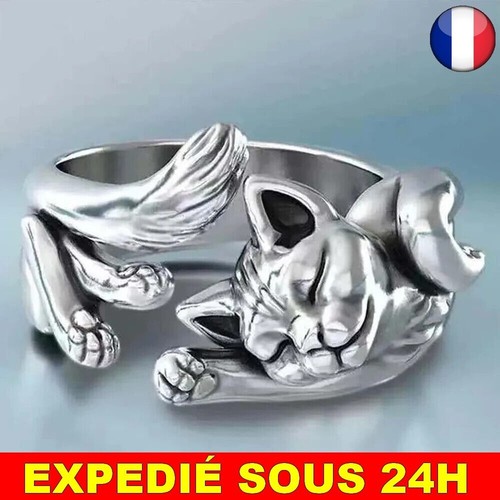 Bague chat mignon femme - ✅,