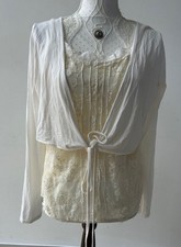 ENSEMBLE TOP  en DENTELLE et