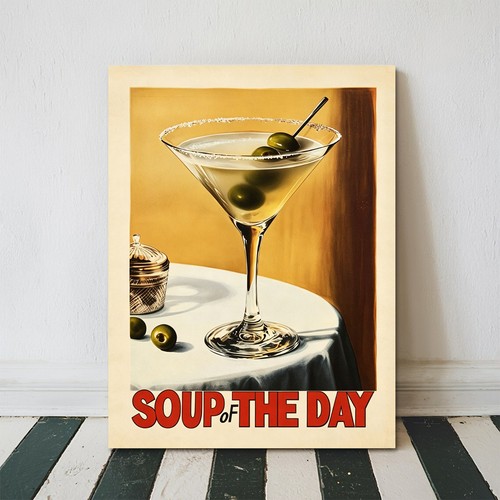Soup the day vintage - "soup, of