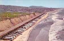 1969 Califormia Capistrano Shores Aerial Mobil home 1880 El Camino Postcard N11