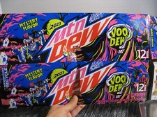 Mountain Dew EMPTY Box Carton - Voo Dew - Mystery Flavor - 2023