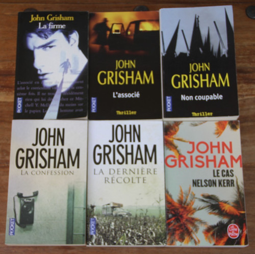 John grisham lot 6 - -, de