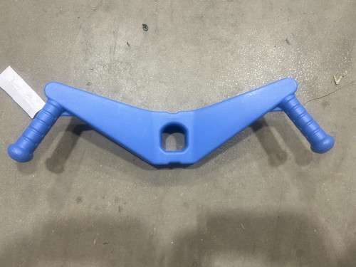 Blue handlebars with screw and - handlebars,
