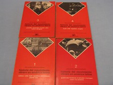 HISTORIA DEL MOVIMIENTO OBRERO EN AMERICA LATINA - 4 VOLUMES BY PABLO CASANOVA