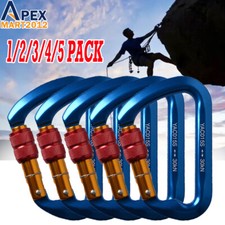 30KN Locking Carabiner Clip