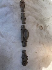 Ancienne crémone de fenetre,en fonte