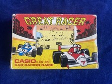Casio Cg-320 Great Racer Game Lcd Game Handheld game&watch
