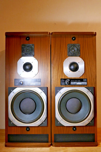 Paire enceintes haut - d'enceintes, parleur
