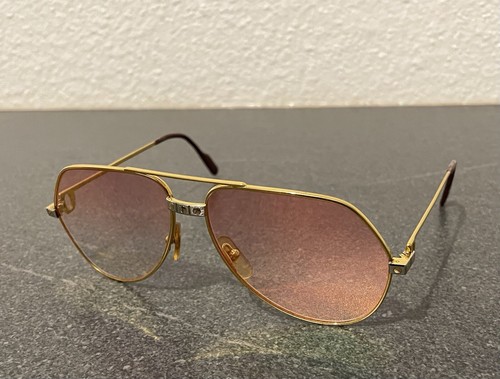 Lunette soleil cartier vintage - soleil,