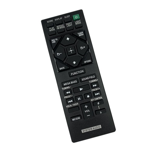Remote control for - sony, audio